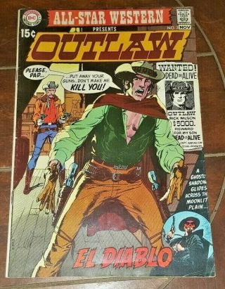 All Star Western Presents Outlaw 2,  (dc,  1970) : Draw Death