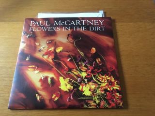 Paul Mccartney - Flowers In The Dirt - Rare Promo Pack For Cd Album Inc Photos