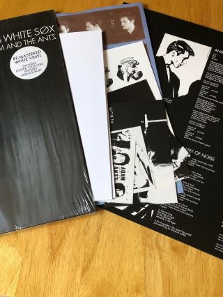 Adam And The Ants Dirk Wears White Sox WHITE VINYL RSD Limited Edition Complete 2