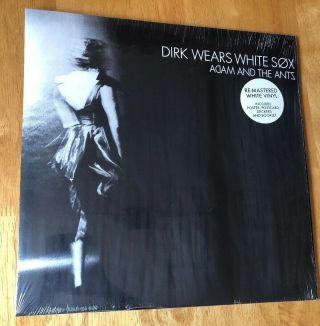 Adam And The Ants Dirk Wears White Sox WHITE VINYL RSD Limited Edition Complete 3