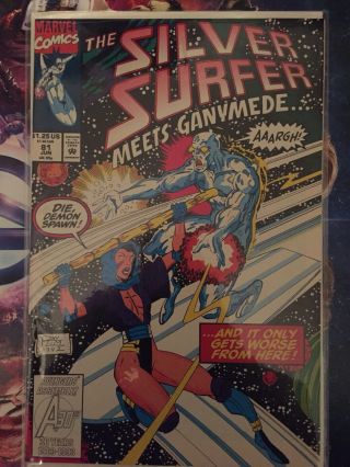 Silver Surfer 81 & 82 1st Appearances Of Tyrant Marvel Movie Fantastic Four 4