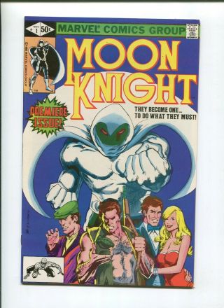 Moon Knight 1 (9.  2) Premiere Issue They Become One 1980
