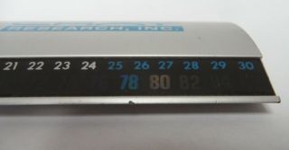 Cray Research Inc vintage advertising desk thermometer paperweight 4