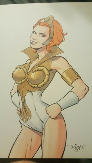 Teela He - Man She - Ra Masters Of The Universe Art Scott Dalrymple