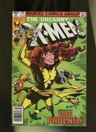 X - Men 135 Fn/vf 7.  0 1 Book Marvel Mutants Dark Phoenix 1980 Hellfire