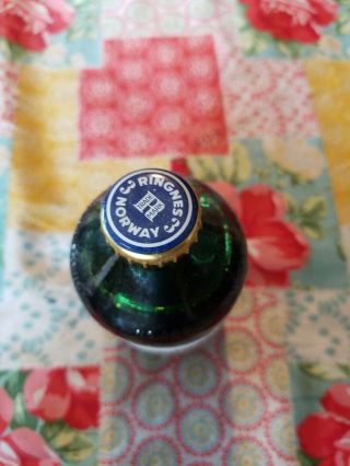 Bock Beer Paper Label Bottle Vintage Old 1960s 70s Ringnes Spec 2