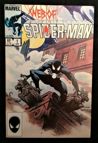 Web Of Spider - Man Vol.  1 No.  1 Apr 1985 " 