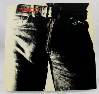 The Rolling Stones Sticky Fingers Vinyl Lp Coc 59100 Zipper 1st Press 1971 Atco