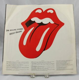 The Rolling Stones Sticky Fingers Vinyl LP COC 59100 Zipper 1st Press 1971 Atco 4