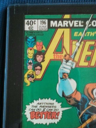 The Avengers 196 first appearance of the taskmaster 2