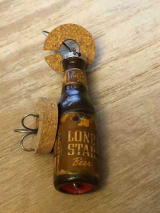 Vintage Lone Star Beer Fishing Lure