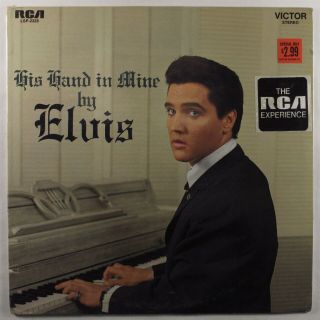 Elvis Presley His Hand In Mine Rca Victor Lsp - 2328 Lp