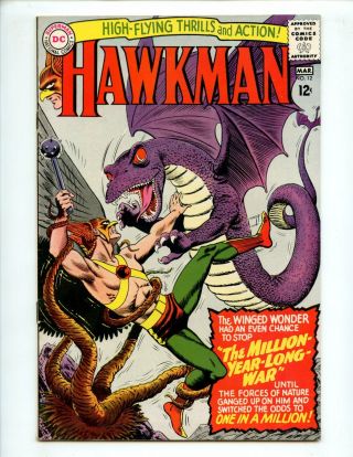 Hawkman 12 (1966) Vf - 7.  5