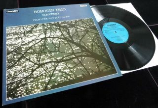 Schubert: Piano Trio No.  2 - Borodin Trio Chandos Abrd 1045 Ed1 Stereo Lp