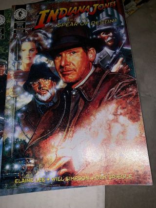 INDIANA JONES and the SPEAR of DESTINY 1 - 4 COMPLETE SET 2