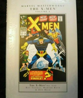 Marvel Masterworks X - Men Vol 4 (32 - 42) Hc - First Edition