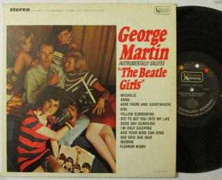 George Martin " The Beatle Girls " United Artists Records Stereo - Beatles