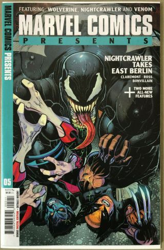 Marvel Comics Presents 5 - 1st Print Venom X - Men First Wolverine Daughter