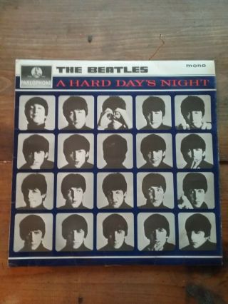 The Beatles - A Hard Days Night 1964 Uk 1st Press Mono Pmc - 1230 Vinyl Lp