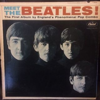 Meet The Beatles Capitol T - 2047 1964 Lp