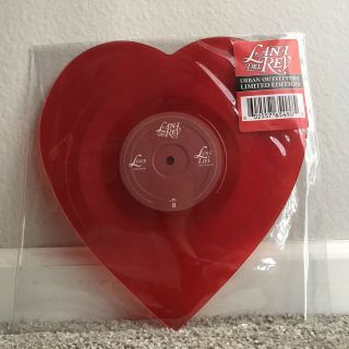 Lana Del Rey Love/lust For Life Heart Shaped 10 " Vinyl Lp Limited Edition Rsd