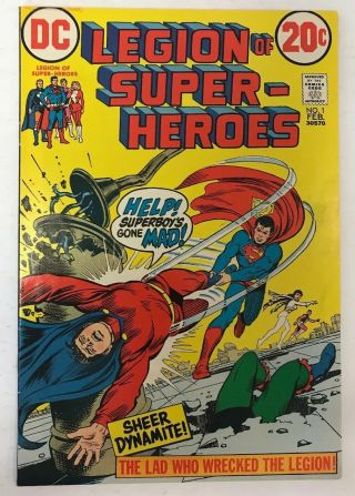 Legion Of - Heroes 1 Dc Comics 1973 Fn/vf