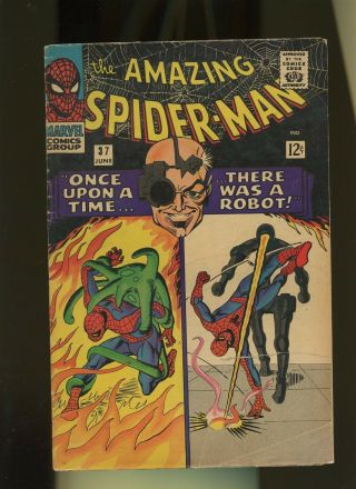 Spider - Man 37 Gd 2.  0 1 Book Marvel,  Norman Osborn Real Name Revealed