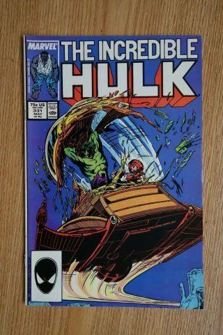 Marvel The Incredible Hulk 331 (may,  1987) Grey Hulk Series Begins