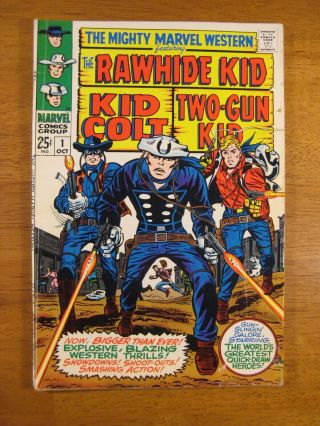 Mighty Marvel Western (rawhide Kid,  Kc,  2 - Gun Kid) 1 (fn, ) Bright & Glossy
