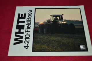 Oliver White 4 - 210 Tractor Dealer 