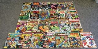 25 1970s Marvel Comics Power Man,  Star Wars,  Spider - Man,  Hulk,  Ka - Zar,  Team Up,  More