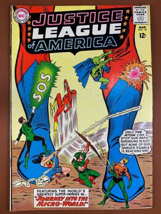 Justice League Of America 18 Dc Comics Silver Age