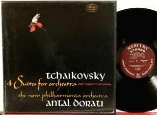 Sr3 9018 Rfr 1/2 Nm Tchaikovsky,  4 Suites,  Dorati,  Philharmonia Mercury