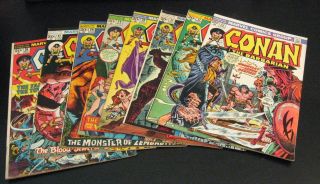 Wow Mega - Run Of 34 Hi - Grade Conan Comics 25 - 58 Complete (vf/vf, )