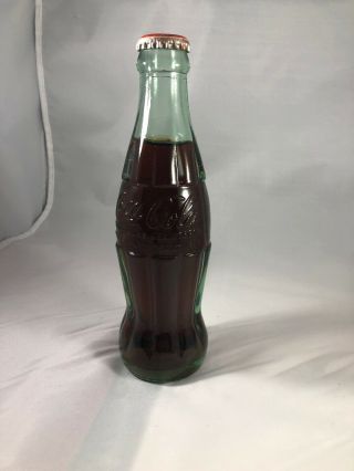 Vintage Coca Cola 6 Oz Coke Green Glass Bottle Jericho N.  Y.  1923 - Never Opened