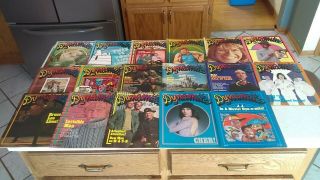 (17) Dynamite Magazines 5 To 21 (1974 - 1976) Bruce Lee Mash Cher Six Million