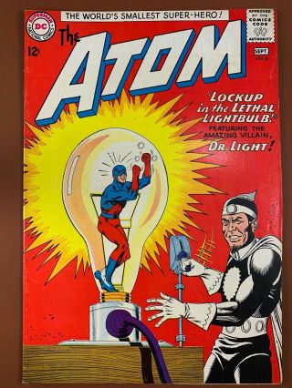 The Atom 8 Dc Comics Silver Age