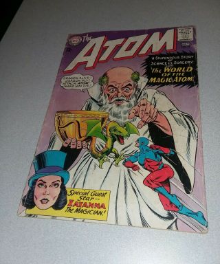 The Atom 19 Key 2nd Appearance Zatanna 1st Print Silver Age Classic Gil Kane Art