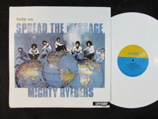 Mighty Ryeders Help Us Spread The Message White Colored Vinyl Re Lp Soul Funk