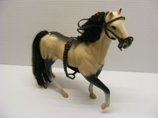 Vintage Toy White & Black Horse Kid Kore,  2004