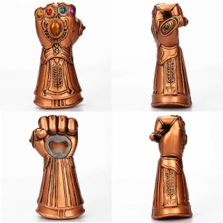 Avengers 4 Beer Bottle / Can Opener Soda Iron Thanos Infinity Gauntlet Glove