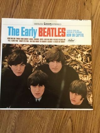 “the Early Beatles” 1st Press Stereo Lp W/ Unplayed Record U.  S.  A.  1965