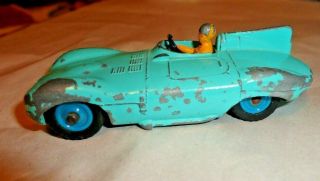 Vintage Jaguar Type D Dinky Toys Car England Meccano Ltd 238