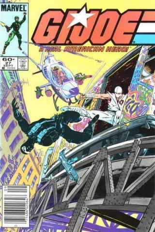 G.  I.  Joe: A Real American Hero (1982 Series) 27 In Vf, .  Marvel Comics [ Ws]