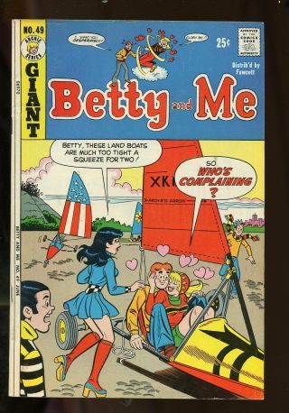 Betty And Me 49 Fine - 5.  5 1973 Archie Giant Series