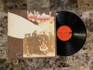 Led Zeppelin Ii Canada Import Red Atlantic Label Vinyl Lp
