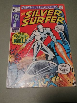 Silver Surfer 17 - 1970 Barry Windsor - Smith Mephisto Nick Fury 4.  5