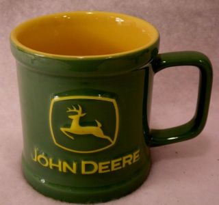 2006 John Deere Raised 3d Green Yellow Tractor Encore Group 12 Oz Mug Cup