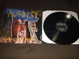 Autopsy - Acts Of The Unspeakable Lp Peaceville 1992 Death Metal Cannibal Corpse