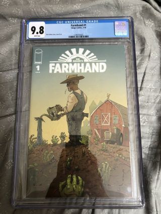 Farmhand 1 Cgc 9.  8 Image Comics Rob Guillory